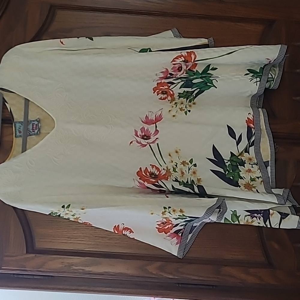 JOHNNY WAS TUNIC FLORAL